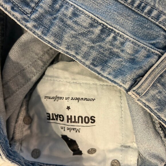 AG Adriano Goldschmied Women's Becke Relaxed Skinny Short Size 25 - Picture 9 of 10